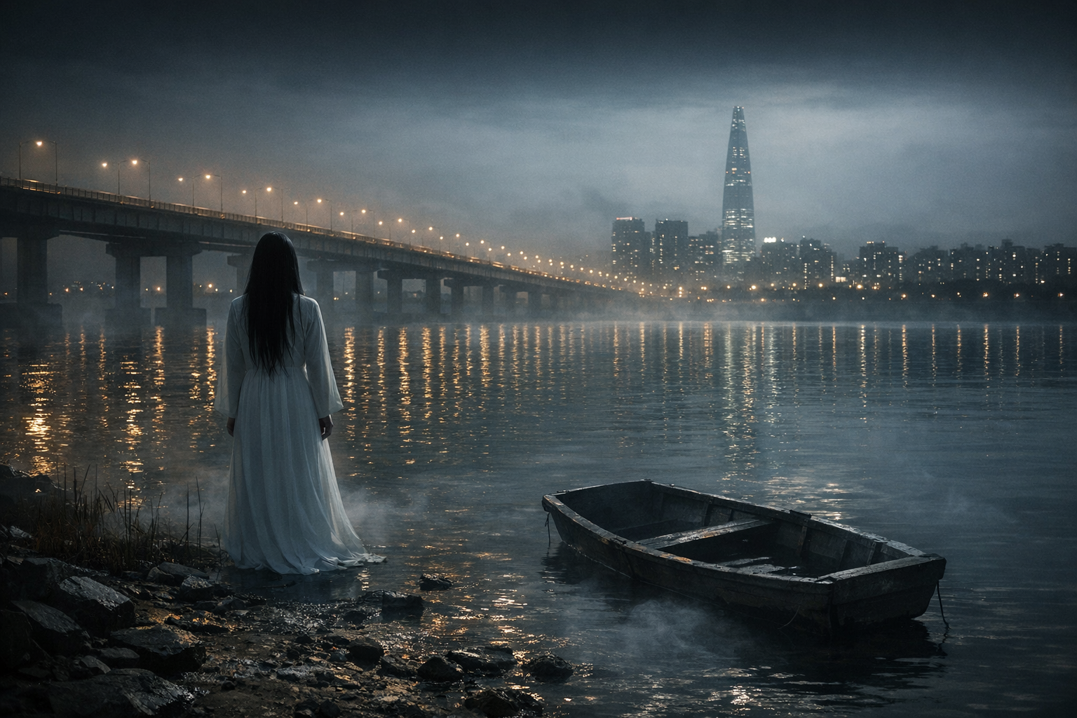 The Haunting Mystery: The White-Clad Woman of the Han River